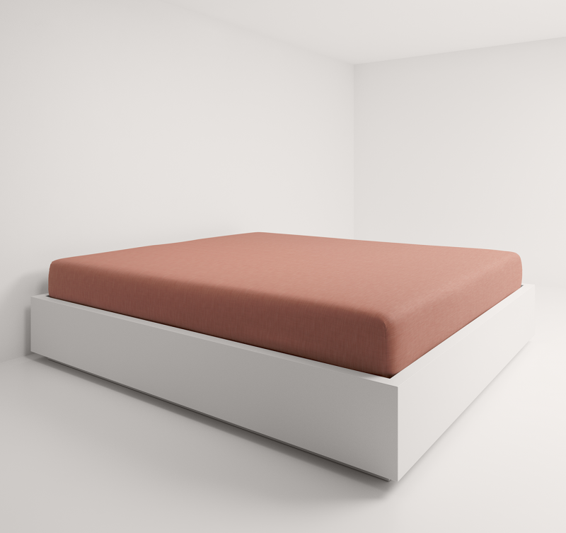 Leinen Spannbettlaken "Leitner Uni 163", 14 Farben