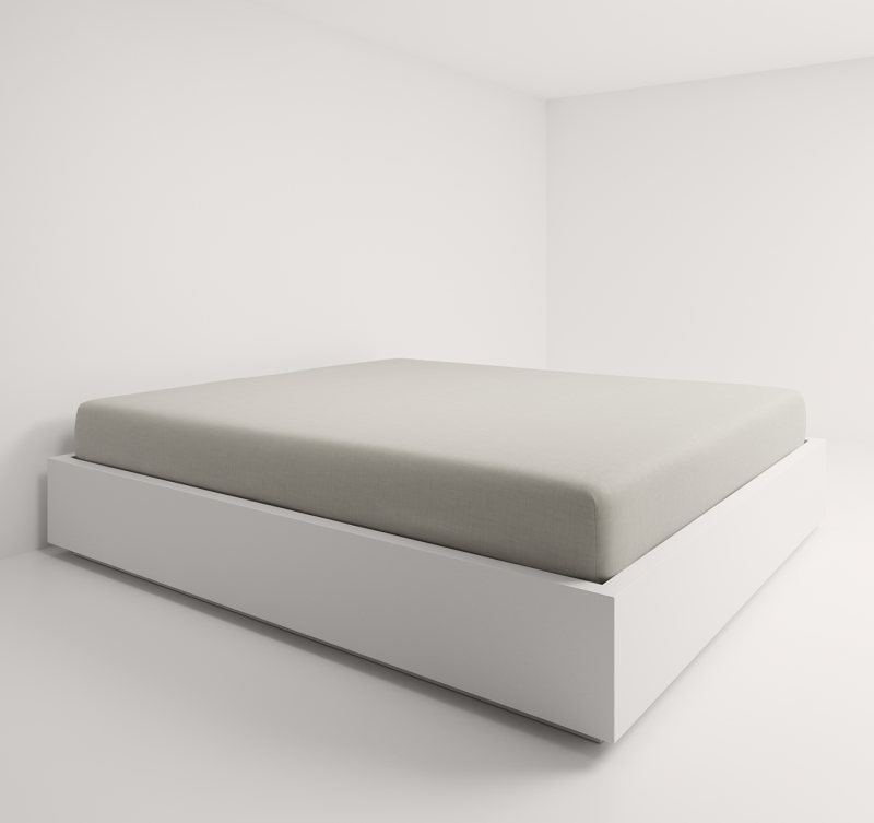 Leinen Spannbettlaken "Leitner Uni 163", 14 Farben