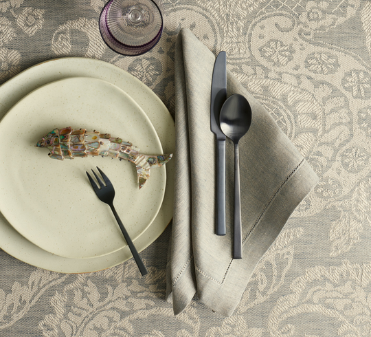 Leinen Tischwäsche Serie "Uni 163" in 14 Farben