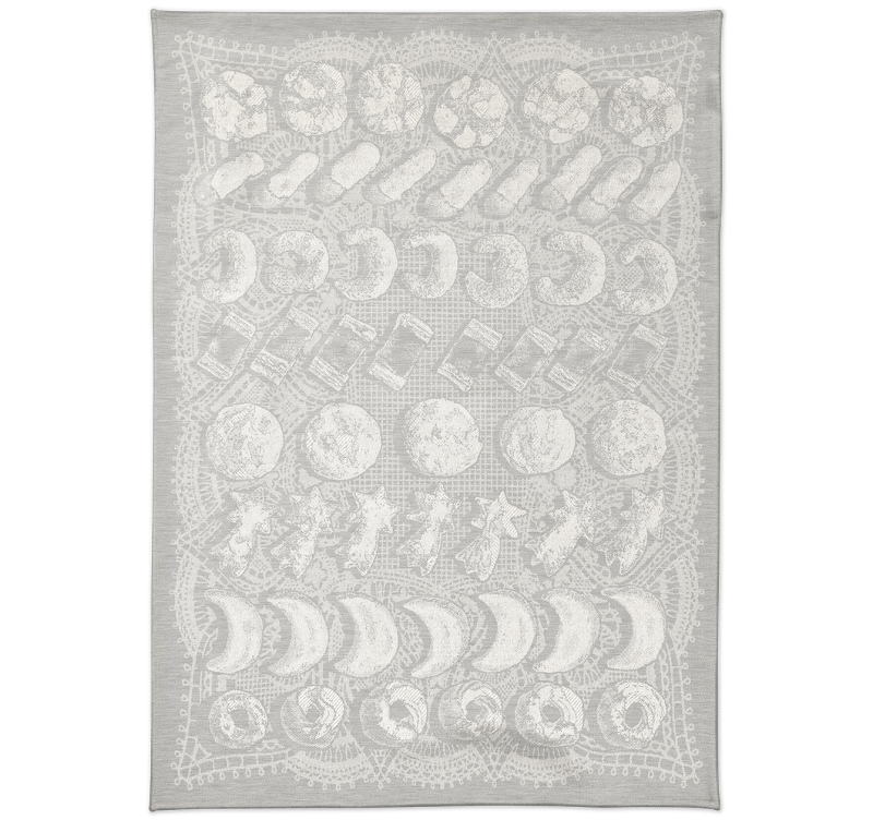 Küchentuch Halbleinen "Kekse" 9 Farben