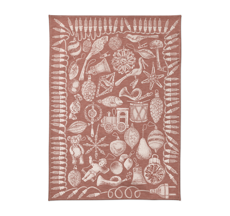 Küchentuch Halbleinen "Ornaments" 9 Farben