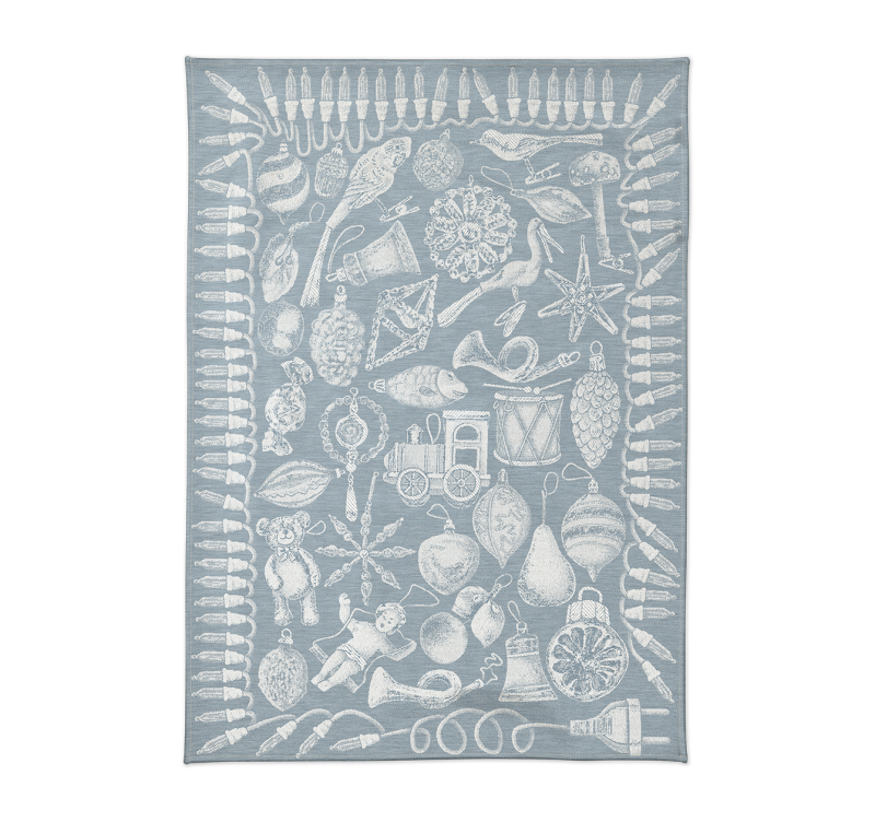 Küchentuch Halbleinen "Ornaments" 9 Farben