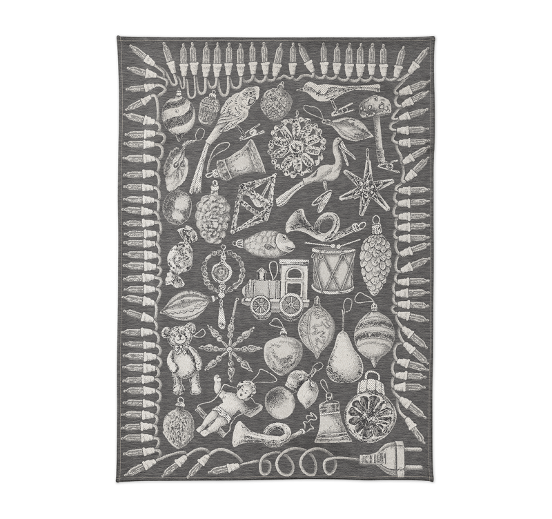 Küchentuch Halbleinen "Ornaments" 9 Farben