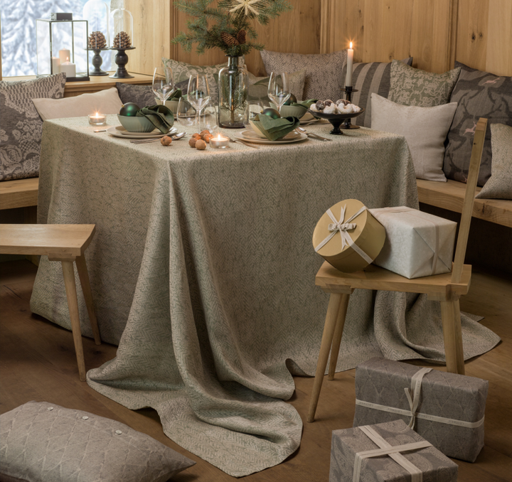 Leinen Tischwäsche "Farn 191", 12 Farben