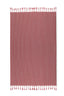 Lanena hamamska brisača "Striped Red"