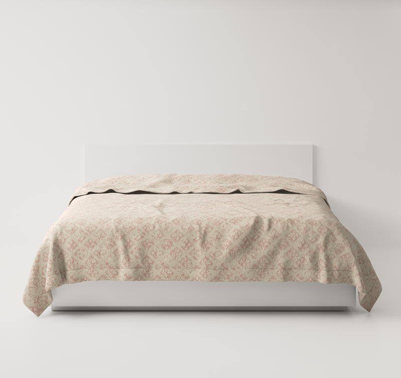 Halvlin Tagespledd "Leitner Aquarell" i 10 fargevarianter