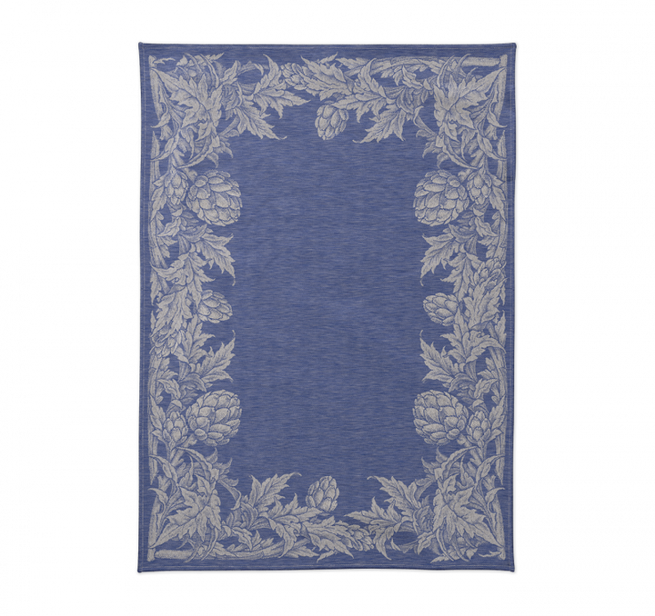 Leinen Tischwäsche Serie"Tosca", Delft Blue