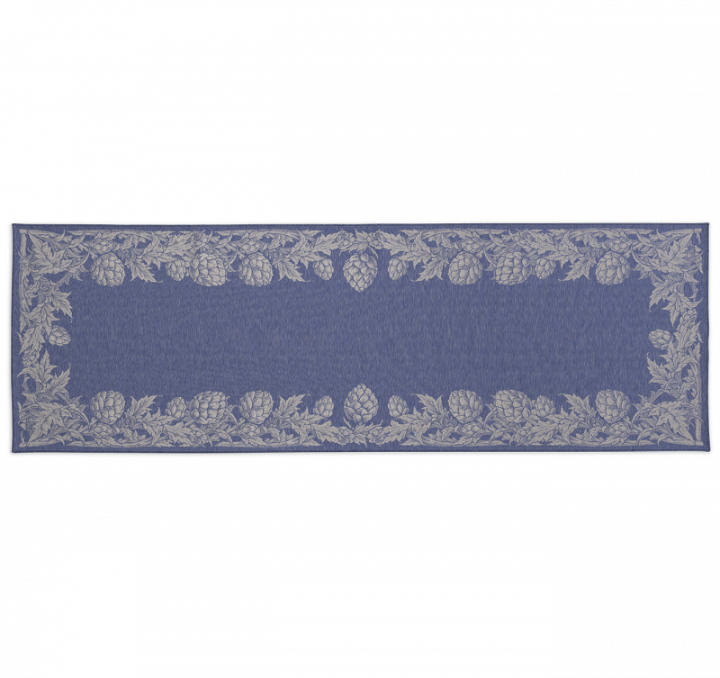 Linseserviett og bordbrikke "Uni 163" i 14 farger