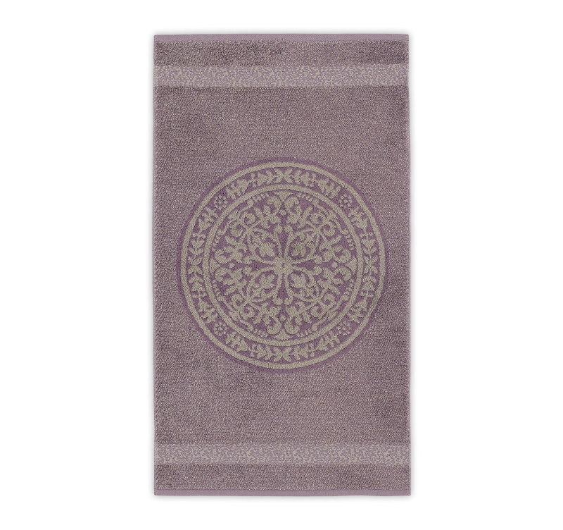 Bath Mat with Linen "Rosetta" 9 Colors