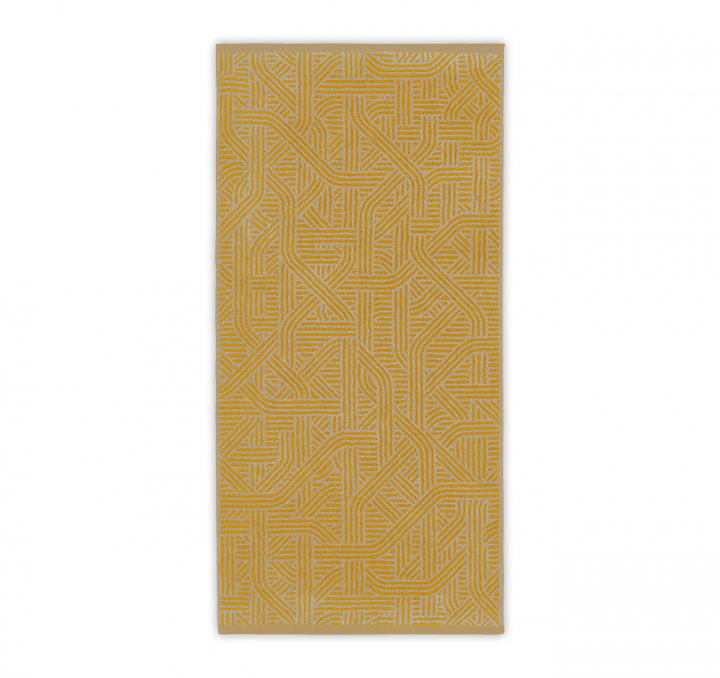 Frottierserie mit Leinen "Leitner Confusion" Auslauffarben