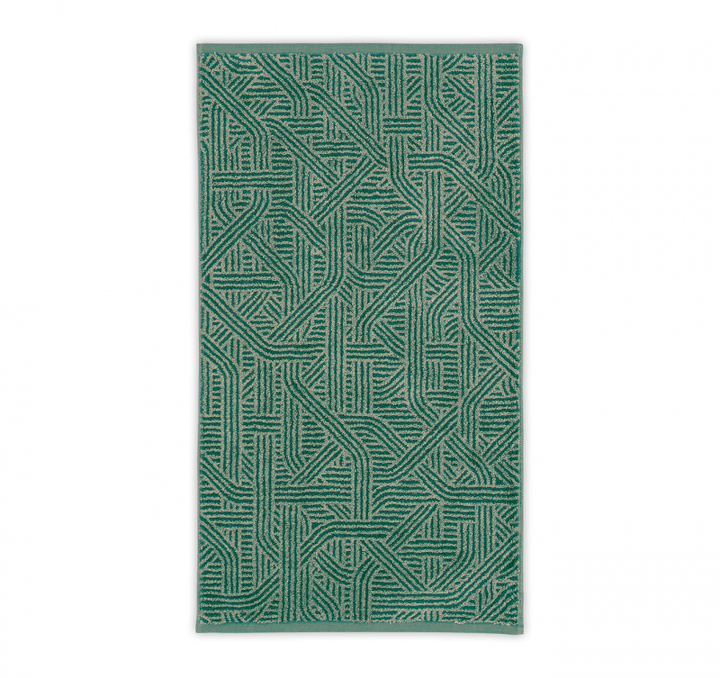 Frottierserie mit Leinen "Leitner Confusion" Auslauffarben