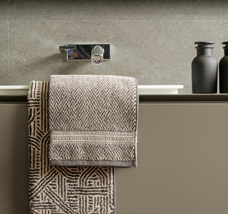 Frottiertücher mit Leinen "Confusion" 9 Farben