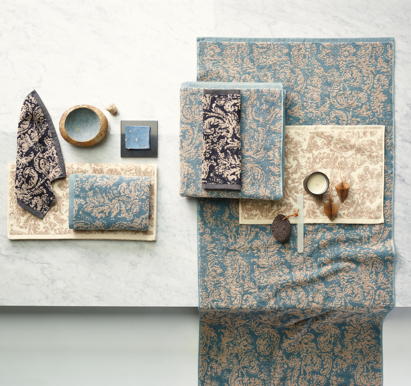 Duschvorleger mit Leinen "Friuli" 9 Farben