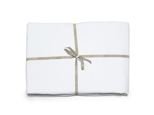 Leinen Spannbettlaken "Classics Geneva White"