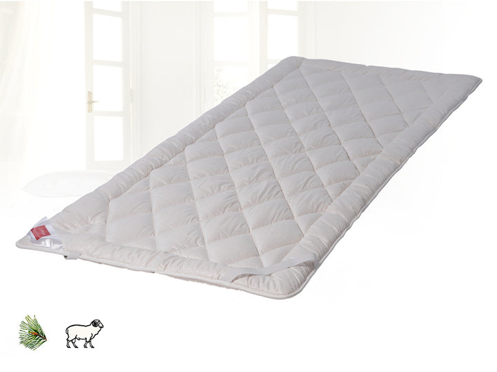Schurwoll Unterbett "Wellness Zirbe"