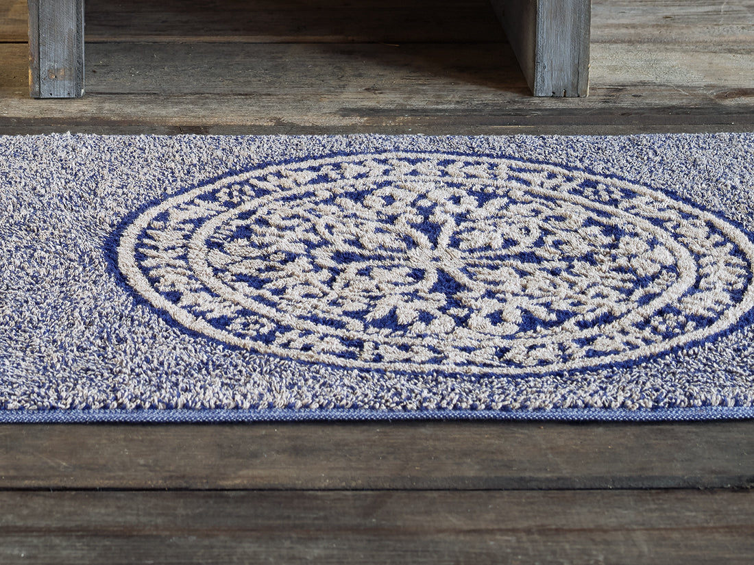 Duschvorleger mit Leinen "Rosetta" 9 Farben