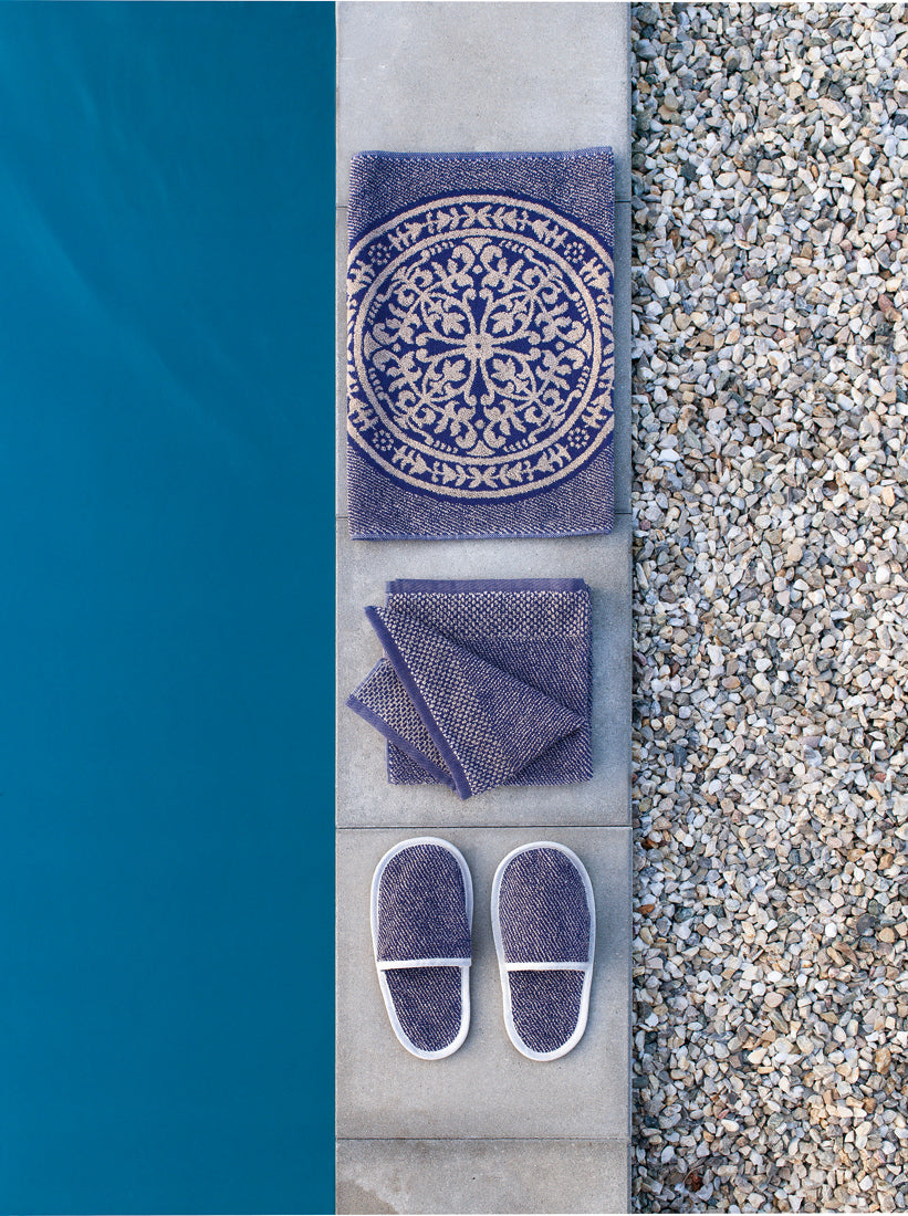 Duschvorleger mit Leinen "Rosetta" 9 Farben