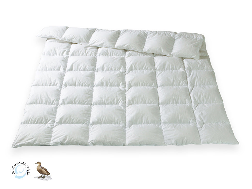 Ganzjahres Eiderdaunen- Bettdecke "Queen medium"