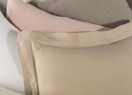 Linen Bedding "Moon" - Nuage Rose