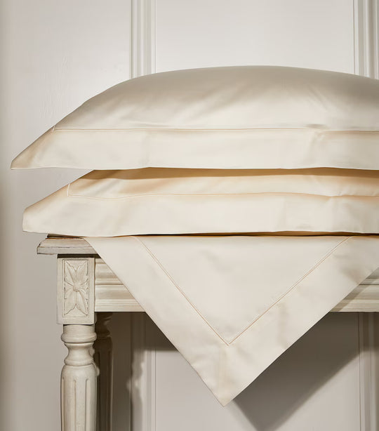 Satin Bedding Giza Cotton "Bourdon Naturel"