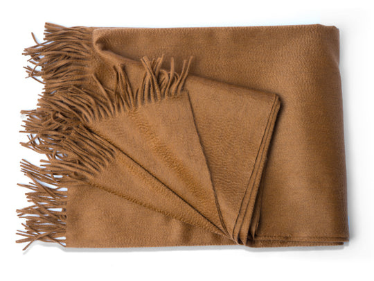 Manta de cachemira "Arran Vicuna"