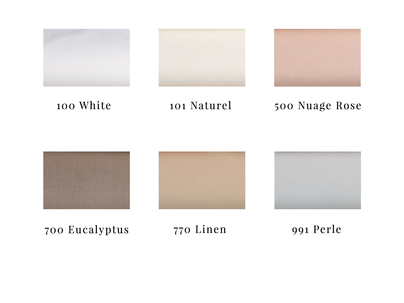 Leinen Bettwäsche "Moon" - Nuage Rose