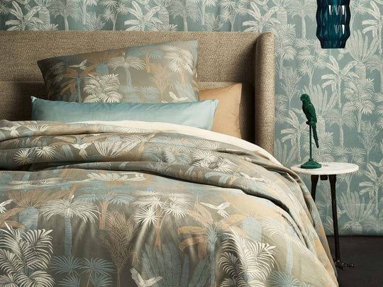 Jacquard beddengoed van Supima katoen "Leitner Eden" in 5 kleuren