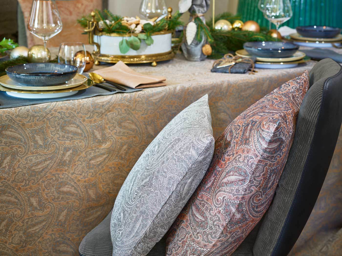 Leinen Tischwäsche "Ilex 277", 9 Farben