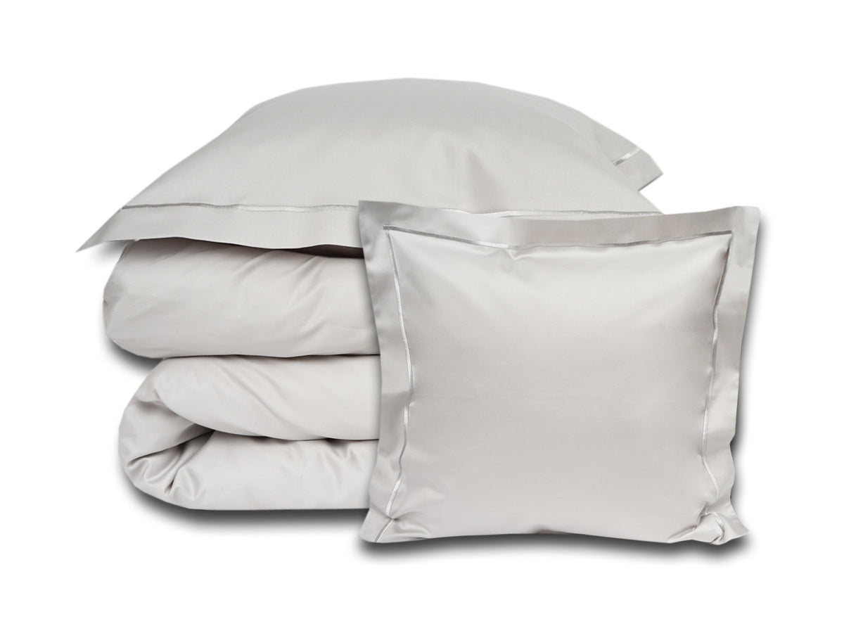 Satijnen beddengoed "New York White"