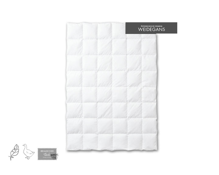 Daunenbettdecke "Österreichische Weidegans", Warm
