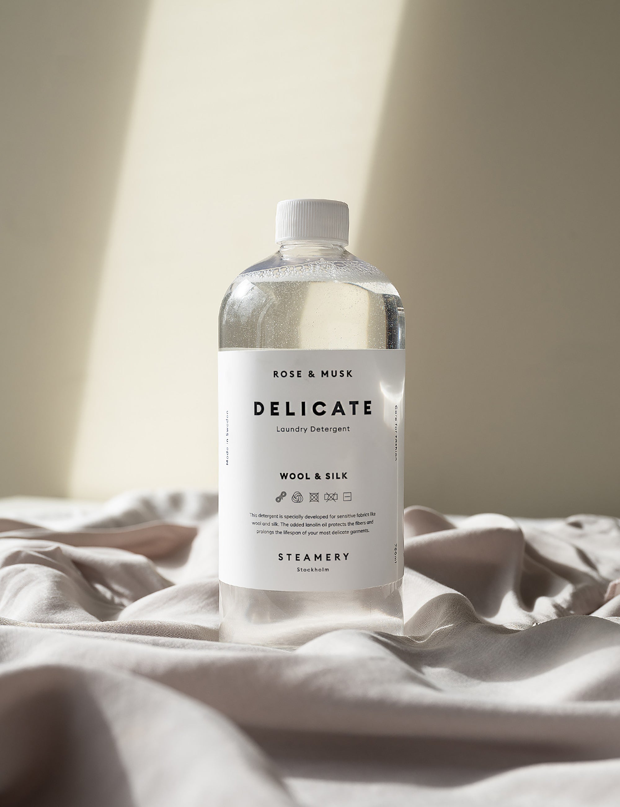Feinwaschmittel Wolle, Seide & Leinen "Rose & Moschus"