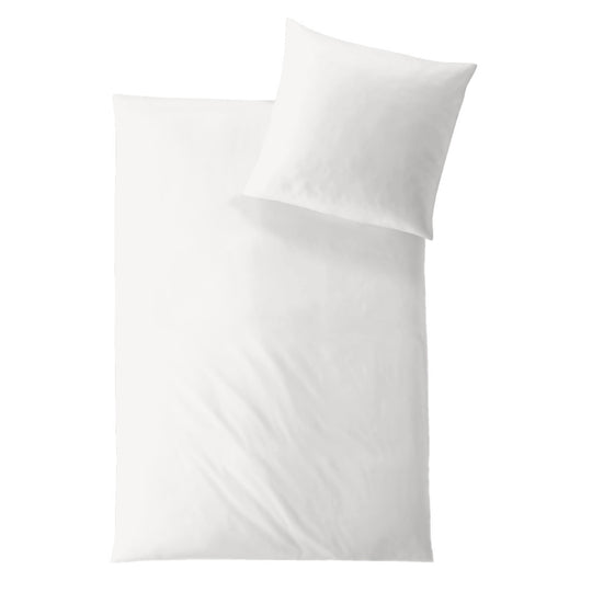 Satijnen beddengoed "Tencel" wit