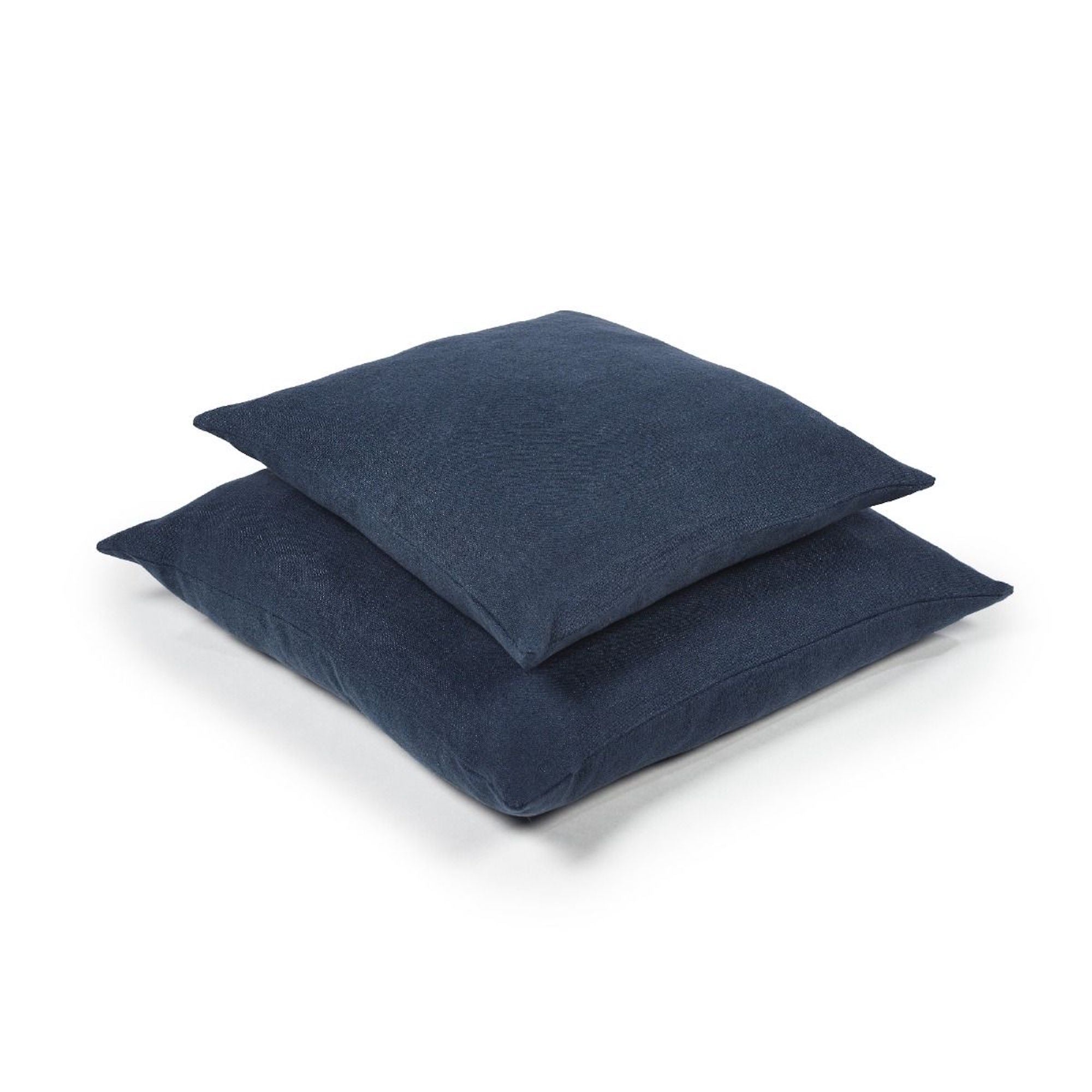Leinen Kissenbezug "Hudson Navy"