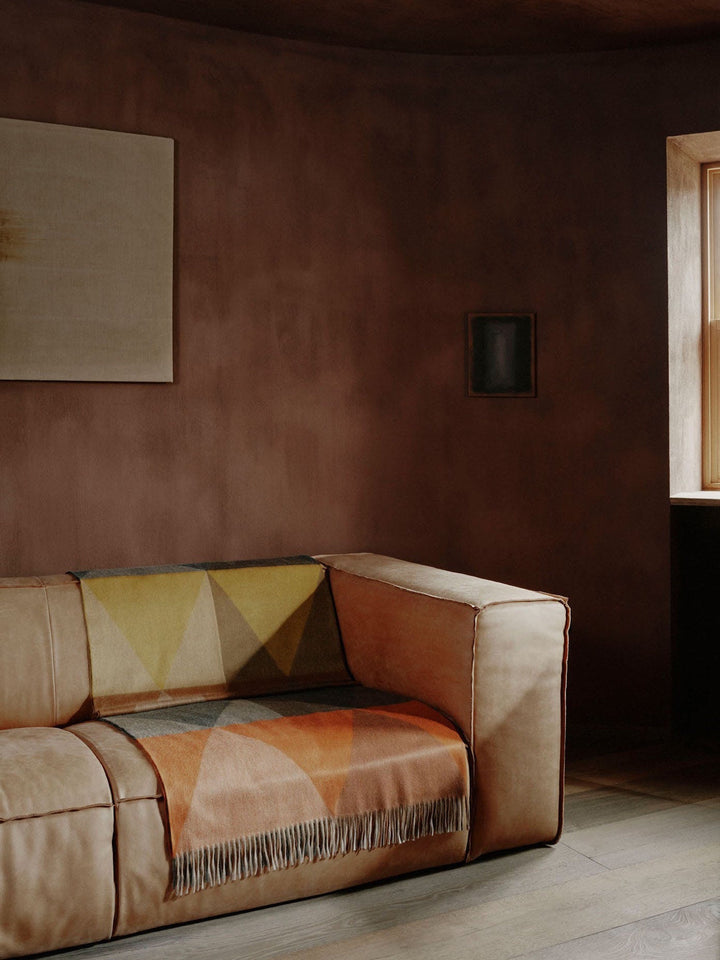 Kaschmirplaid "Arran Pyramid Rust"