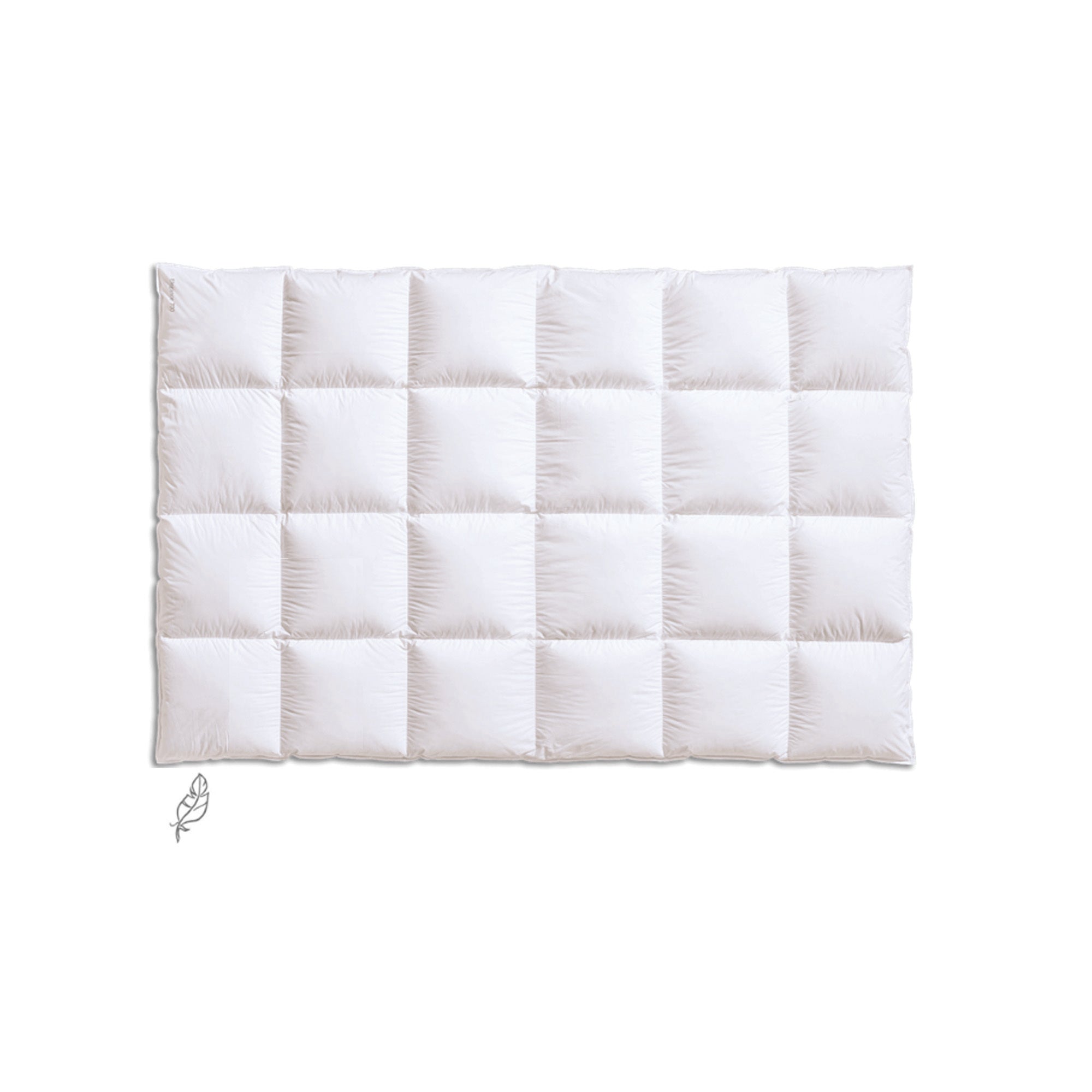 Warme Daunen Bettdecke "Elegance 700 warm"