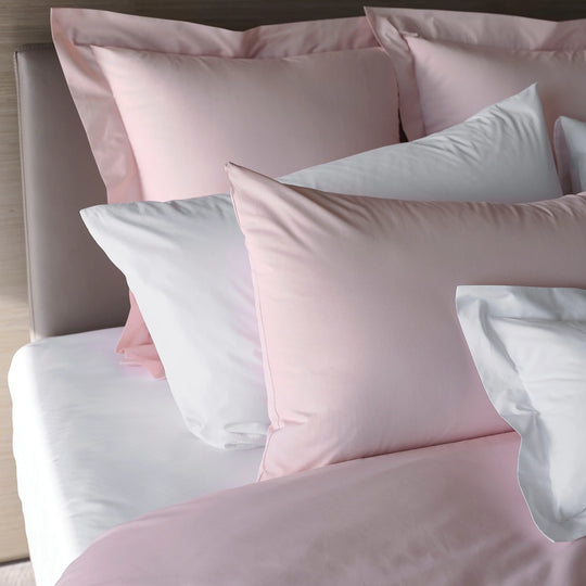 Percale Bed Linen 700 TC "Estrela" Nuage Rose 500