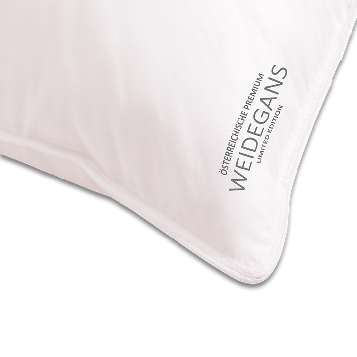 3 Kammer Daunenkopfkissen "Österreichische Weidegans"