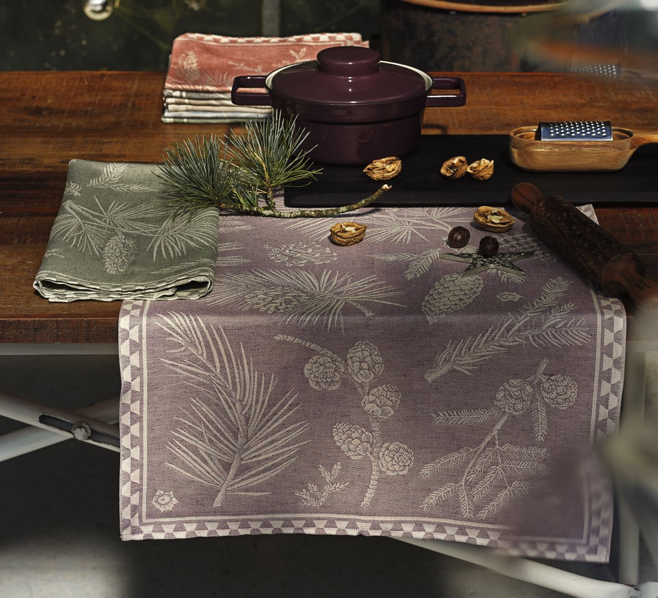 Küchentuch Halbleinen "Foresta" 9 Farben