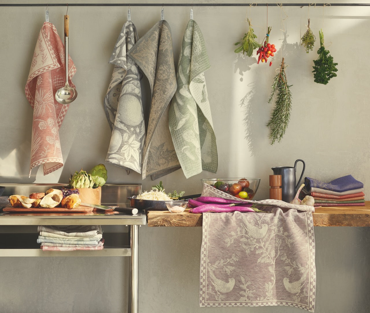 Küchentuch Halbleinen "Foresta" 9 Farben