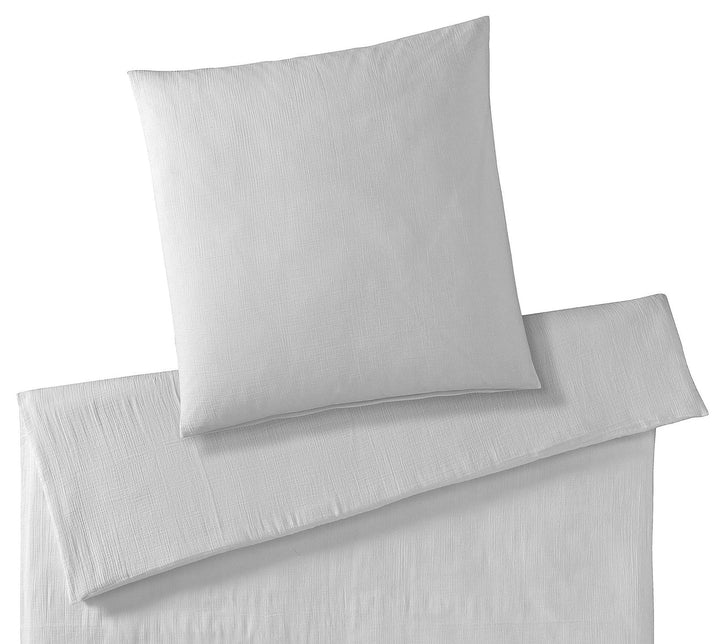 Mousselin Bettwäsche "Smooth Stone Grey"
