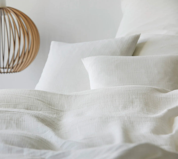 Mousselin Bettwäsche "Smooth White"