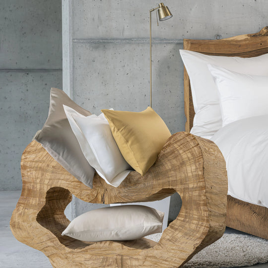 Satin Bedding 700TC "Secret" - Miel 800
