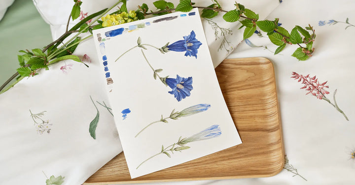 Satijnen beddengoed "Jeunesse Blanc"