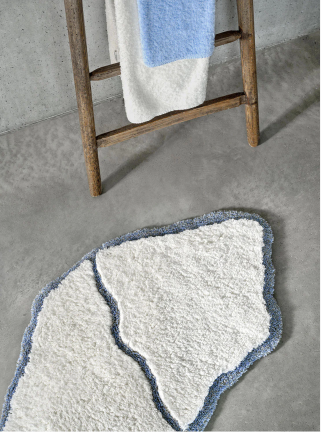 Badeteppich "Jess Blue"