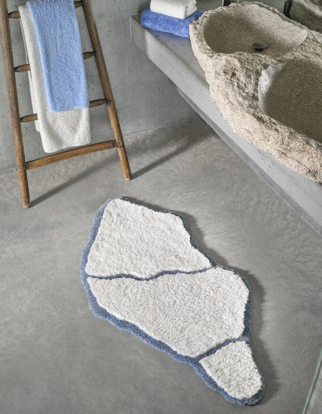 Badeteppich "Jess Blue"