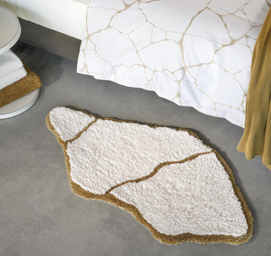 Alfombra de baño "Jess Gold"