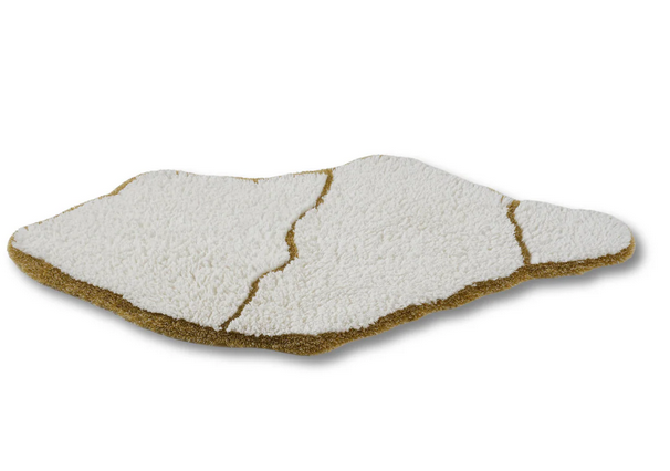 Design Badeteppich "Jess Gold"