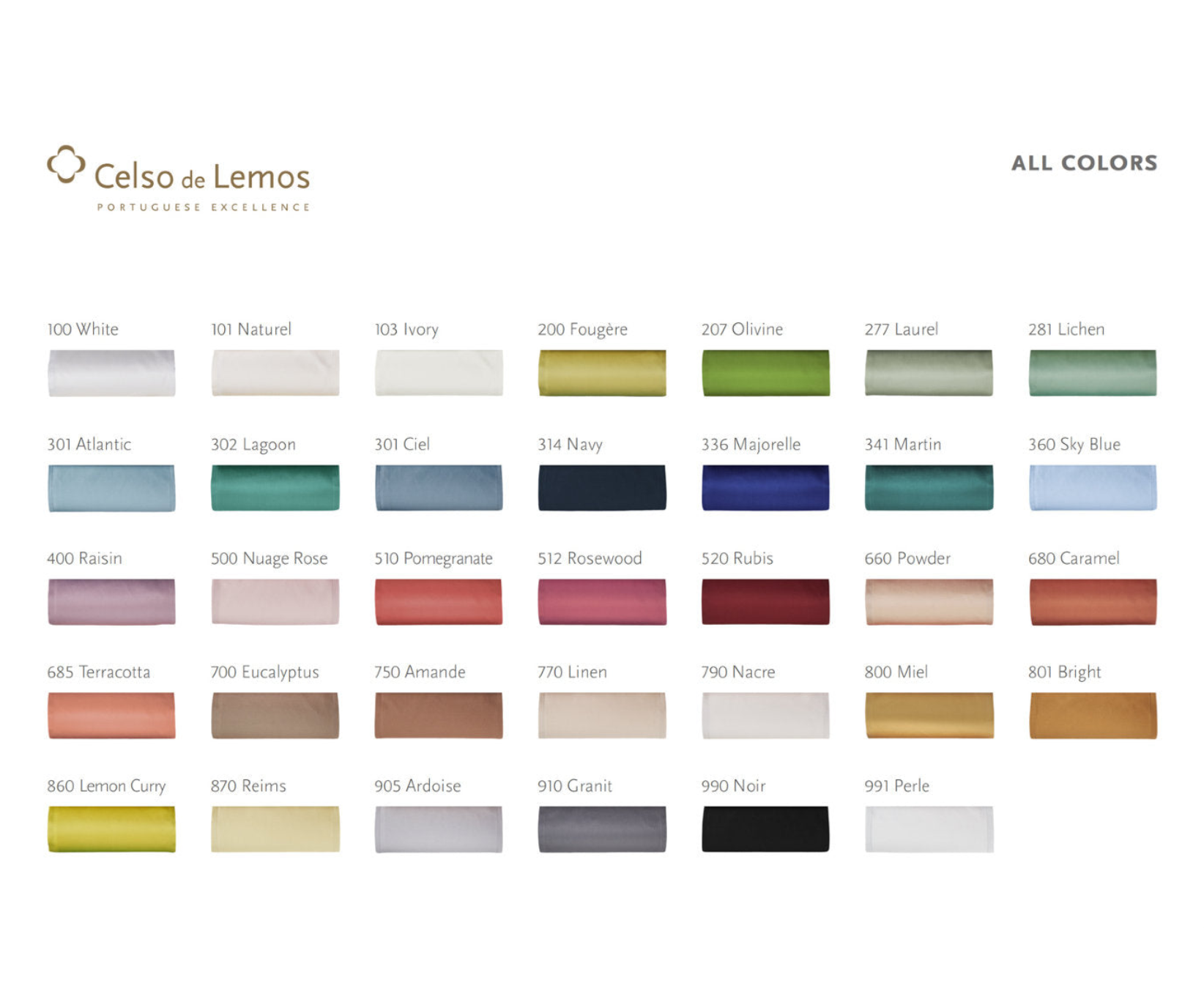 Satin Bettwäsche 700TC "Secret" - Miel 800