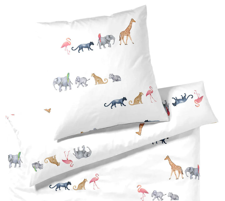 Kinder Satin Bettwäsche "Parade", in 2 Farben