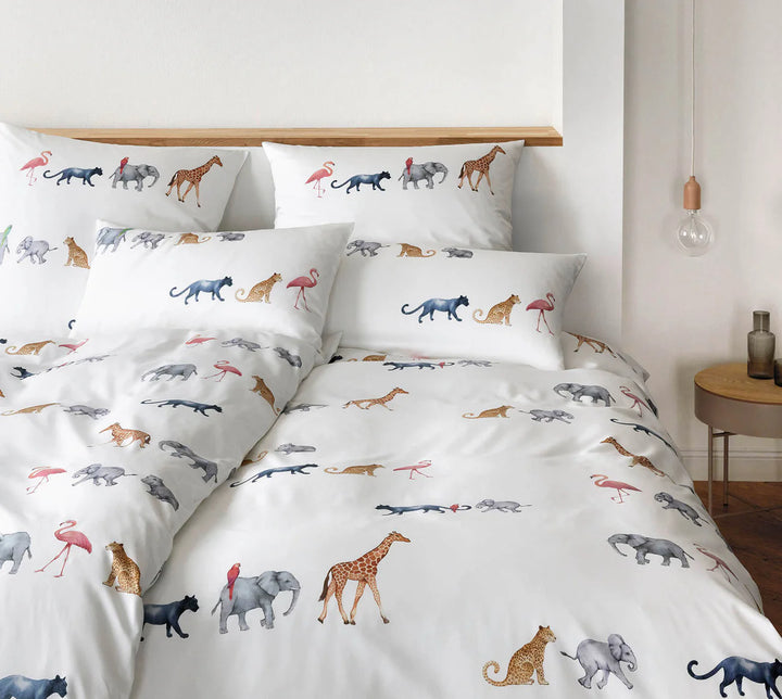 Kinder Satin Bettwäsche "Parade", in 2 Farben